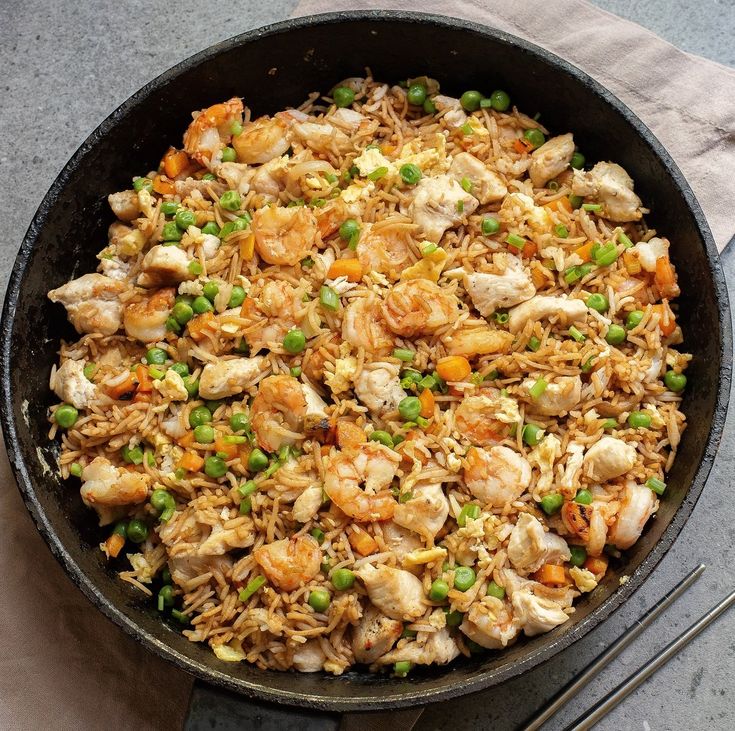 Mix Fry Rice (Chicken, Egg, Prawn)