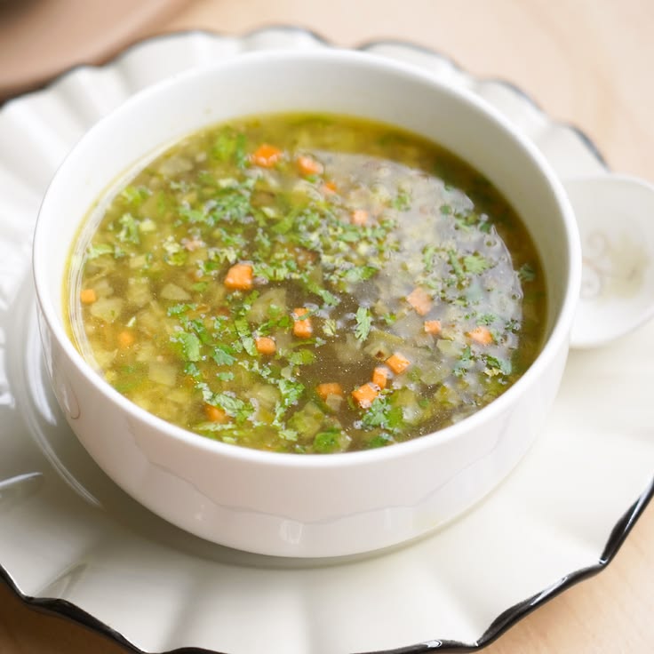 Veg Coriander Soup