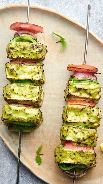 Paneer Hariyali Tikka